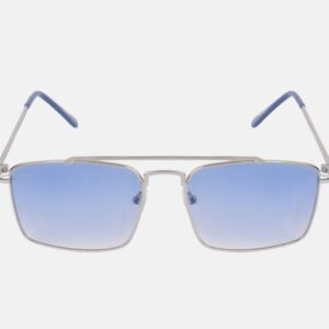 Sunnies Silver Rectangular Sunglasses